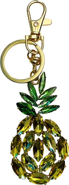Bag Charm Pave Pineapple Gold